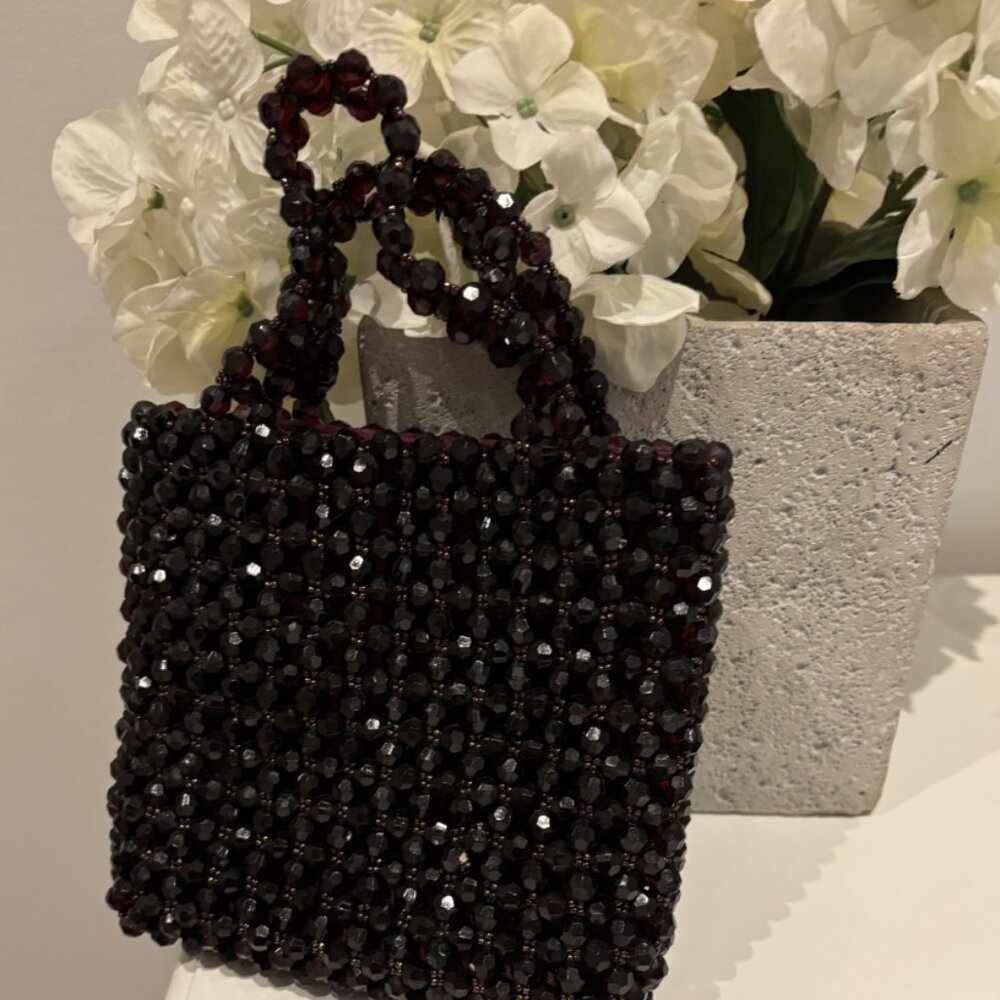 Vintage GAP Beaded Mini Purse – 90s Y2K Vibes